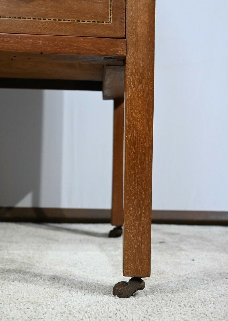 1446.12 Small English Mahogany Dressing Table – 1920 photo