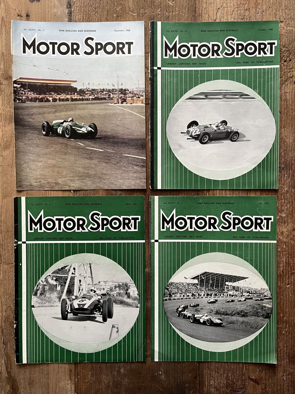 1960 Vintage Motor Sport Magazine Prints