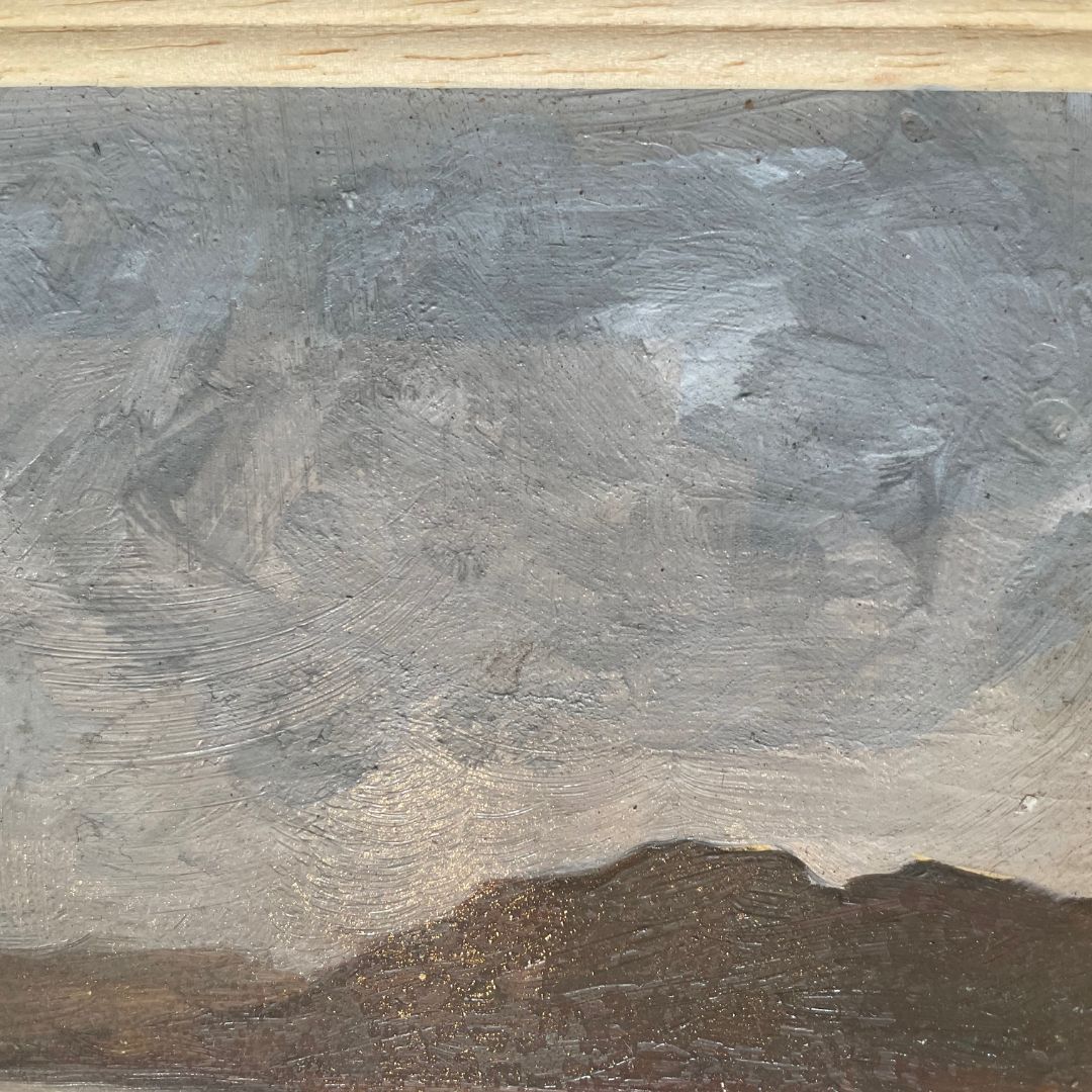 Landscape Of Glen Lough Co Donegal Gordon Bryce Oil Painting photo furniture