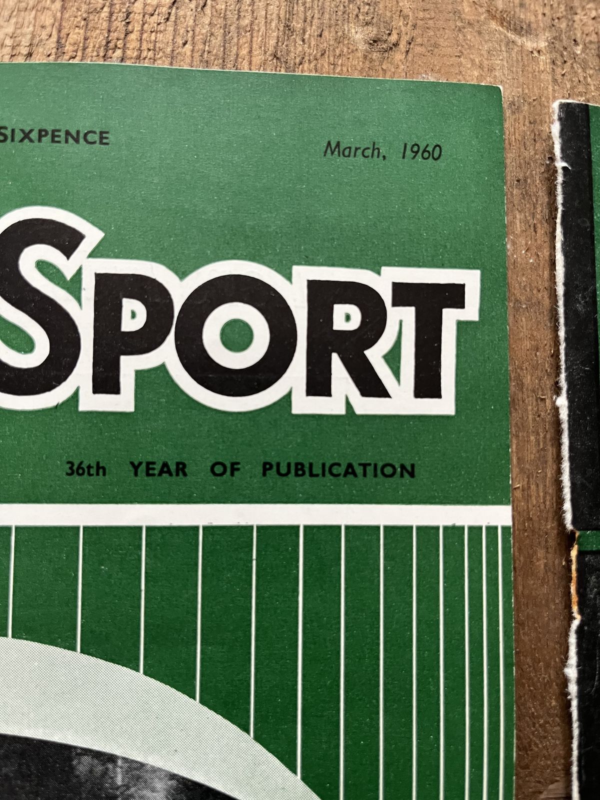 Vintage Motorsport Magazine Cover Artwork 1960 photo furniture