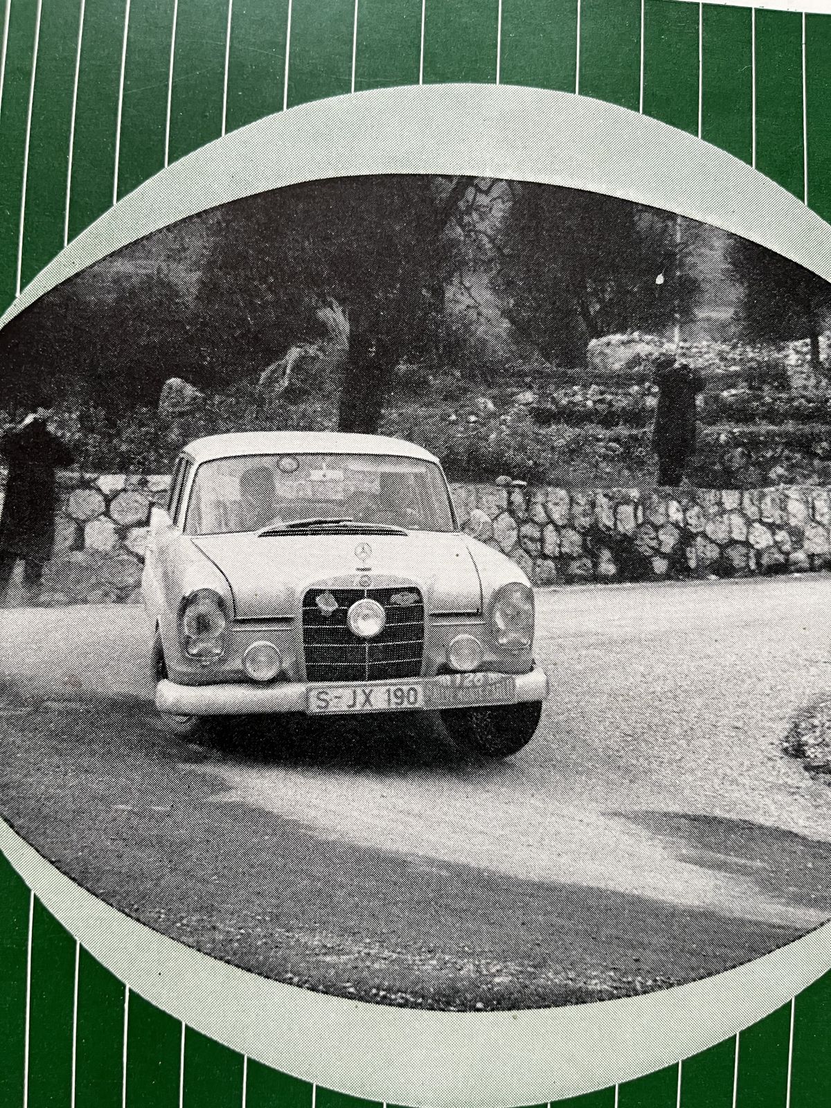 Vintage Motorsport Magazine Cover Artwork 1960 photo 165.0