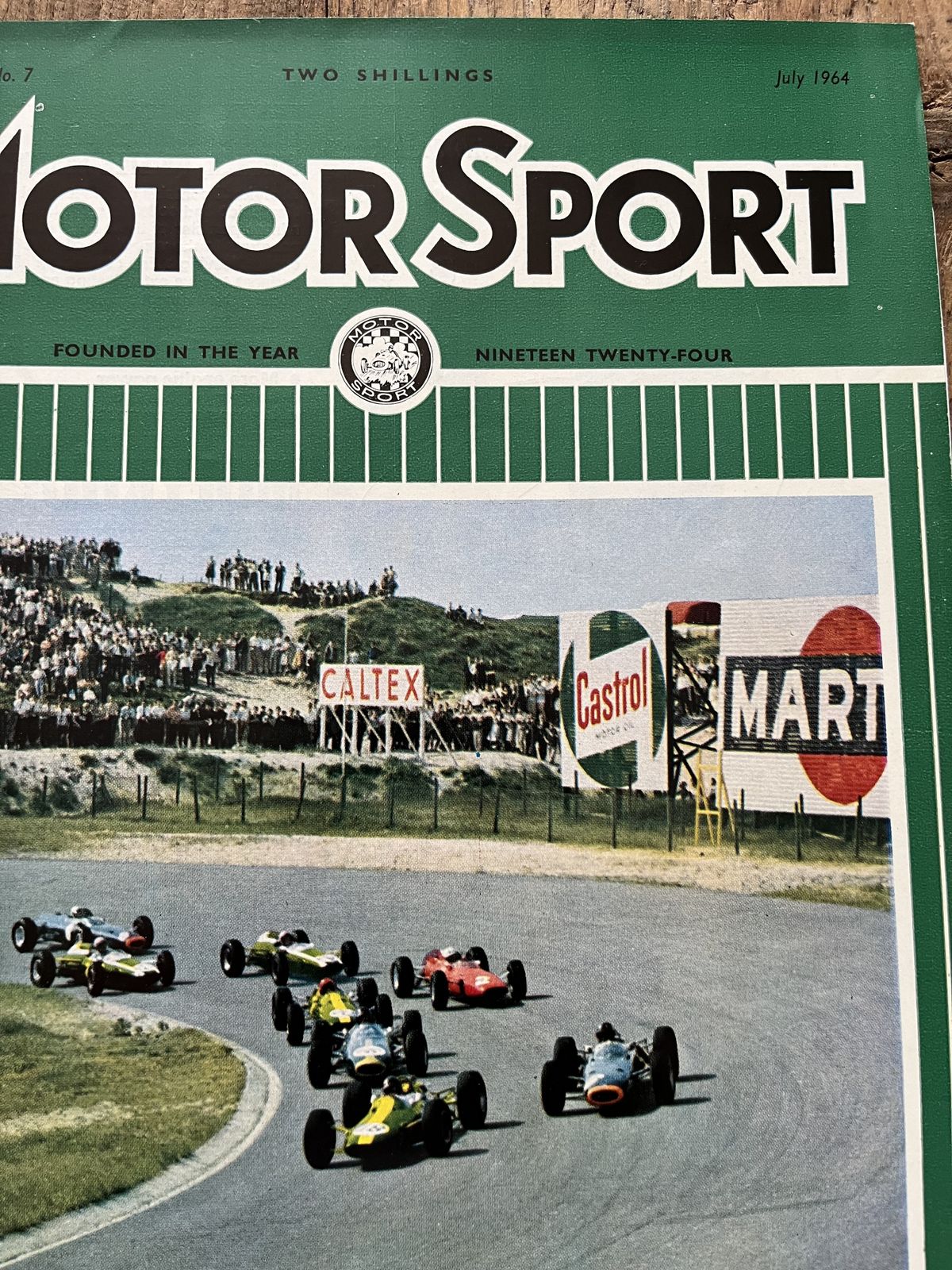 Vintage Motorsport Original Artwork 1964 photo 165.99