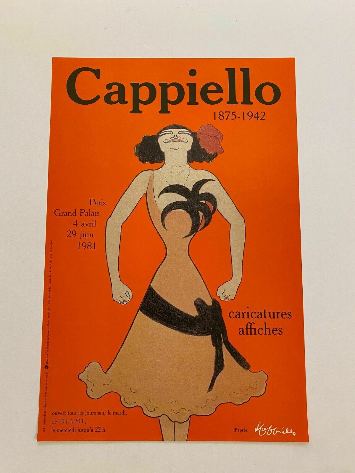 Leonetto Cappiello, 1981   Cappiello   Original Exhibition Affiche   Cm 60 X 40 photo for sale