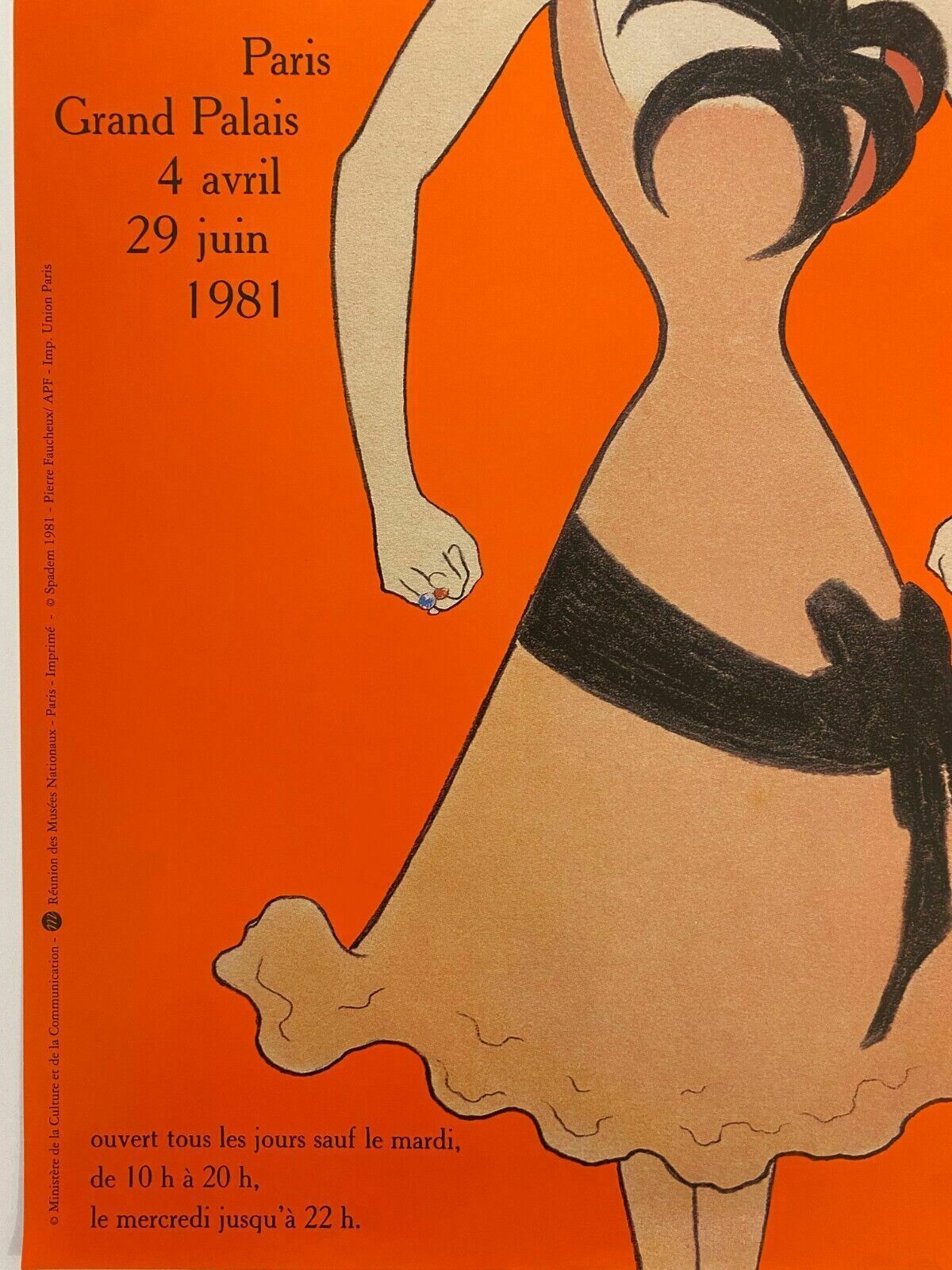 photo for sale Leonetto Cappiello, 1981   Cappiello   Original Exhibition Affiche   Cm 60 X 40