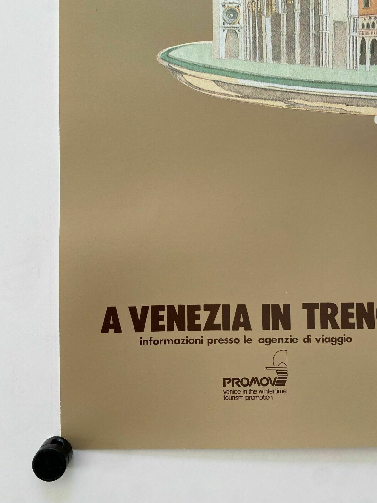 Anonymous, 1990s   Discover Venice   Original Advertising Poster Ca photo vinterior