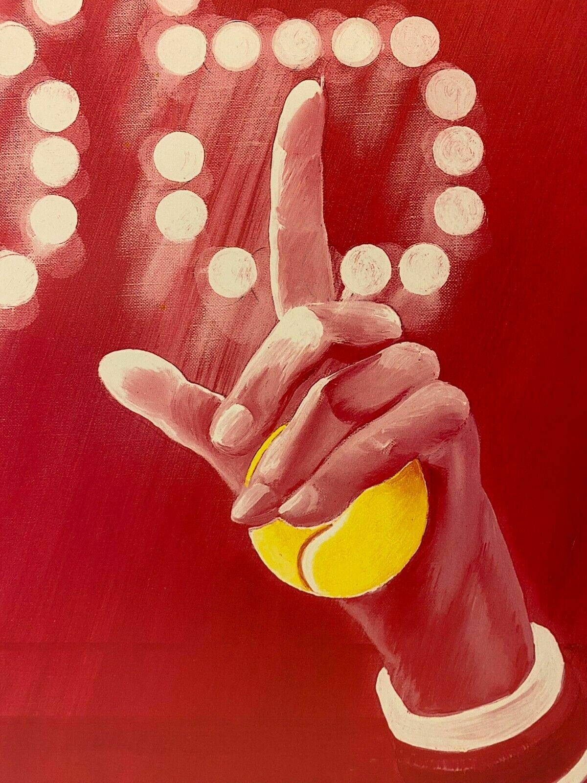 345.0 Jacques Monroy, 1985   Roland Garros 85   Advertising Vintage Affiche photo