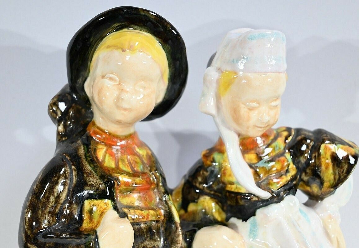 Earthenware Sculpture, Signed Bel Delcourt, Hb Henriot – 1960 photo 1181.41