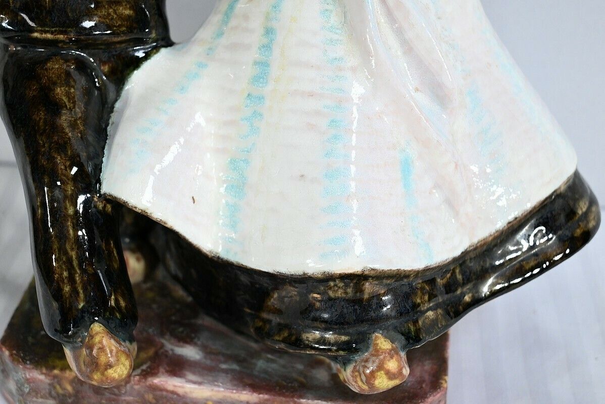photo furniture Earthenware Sculpture, Signed Bel Delcourt, Hb Henriot – 1960