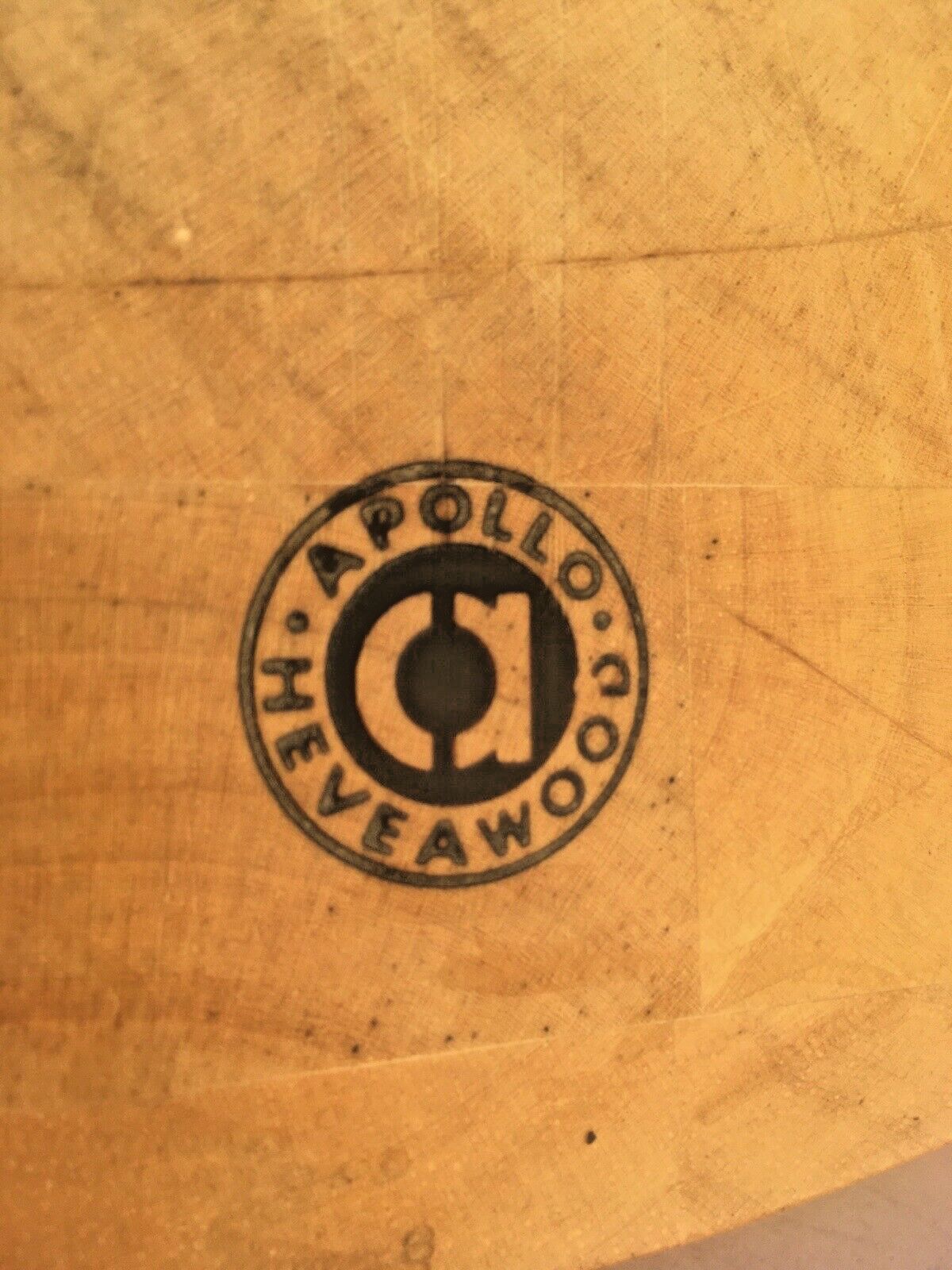 photo furniture Heavy Chunky Vintage End Grain Rustic Chopping Butchers Block Apollo Heveawood