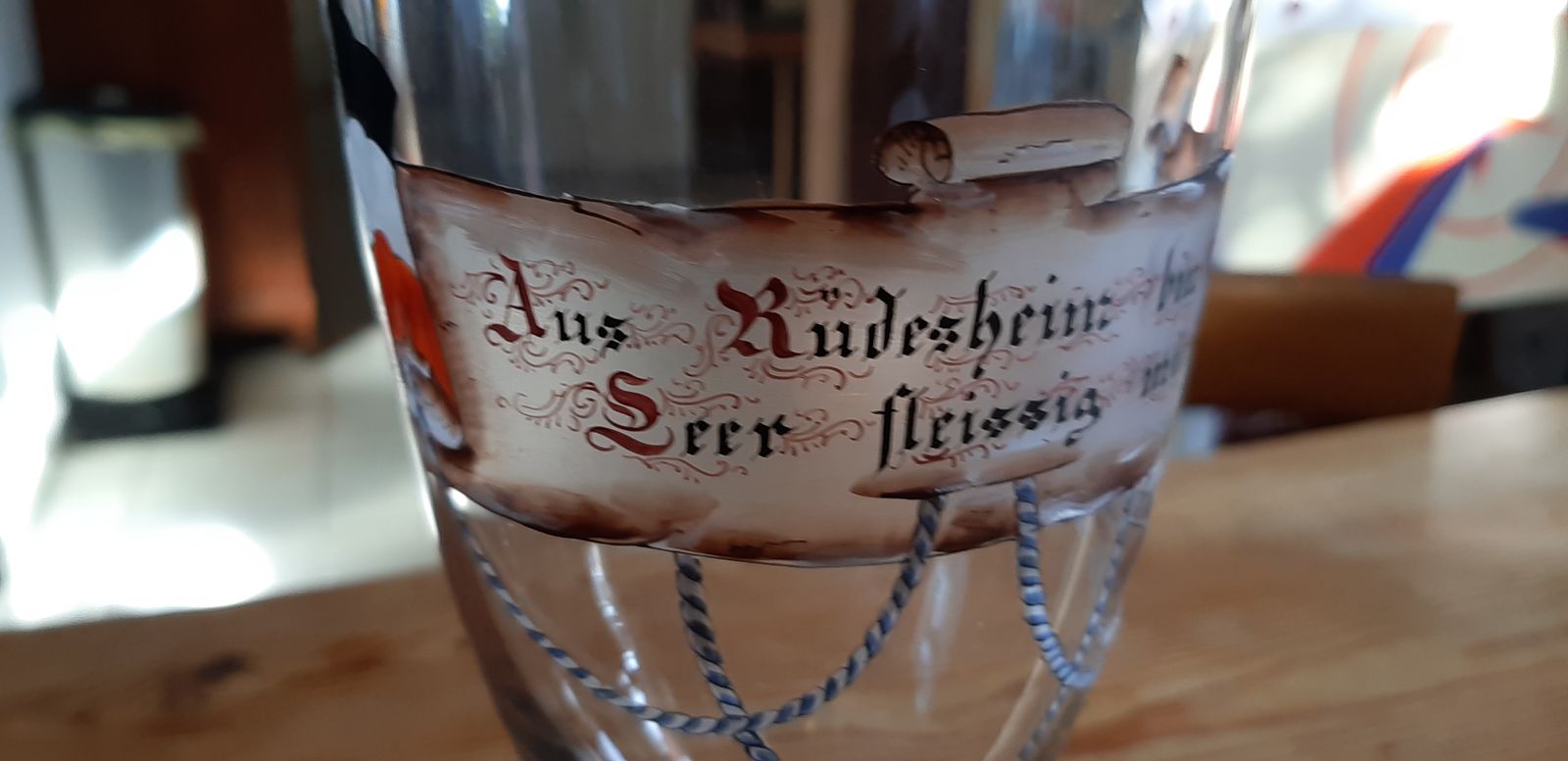 Large German Crystal Glass, 1940s photo vinterior
