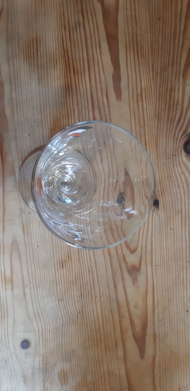 80.6 Large German Crystal Glass, 1940s photo