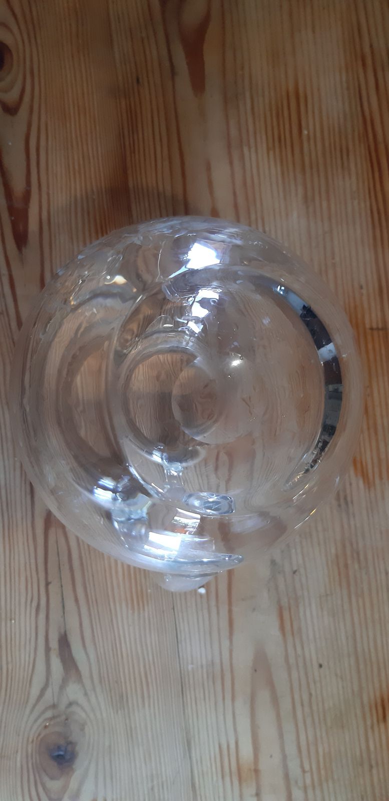 Decanter And Night Glass In Crystal photo for sale
