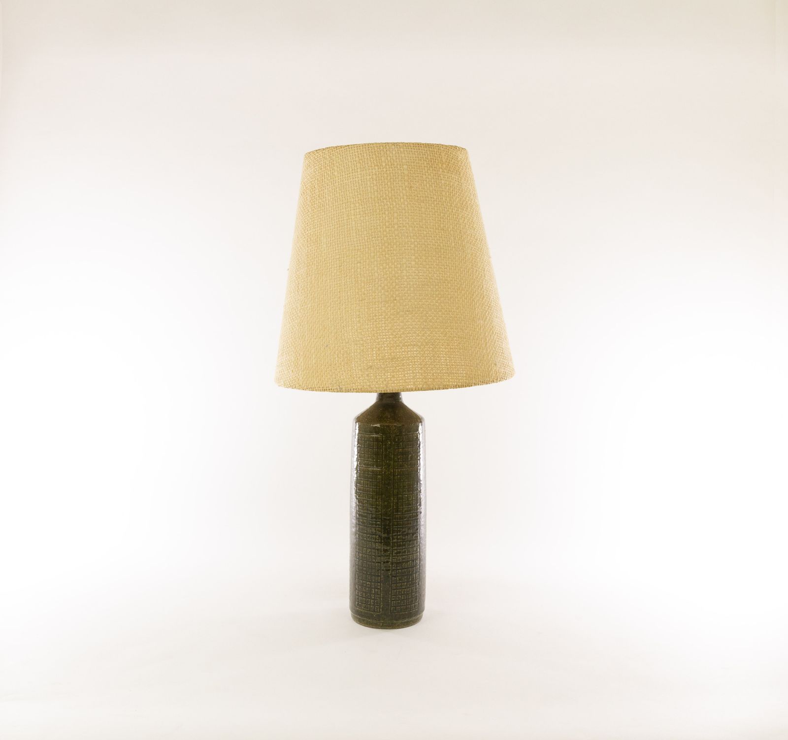 Green Dl/27 Xl Table Lamp By Linnemann Schmidt For Palshus, 1960s photo furniture