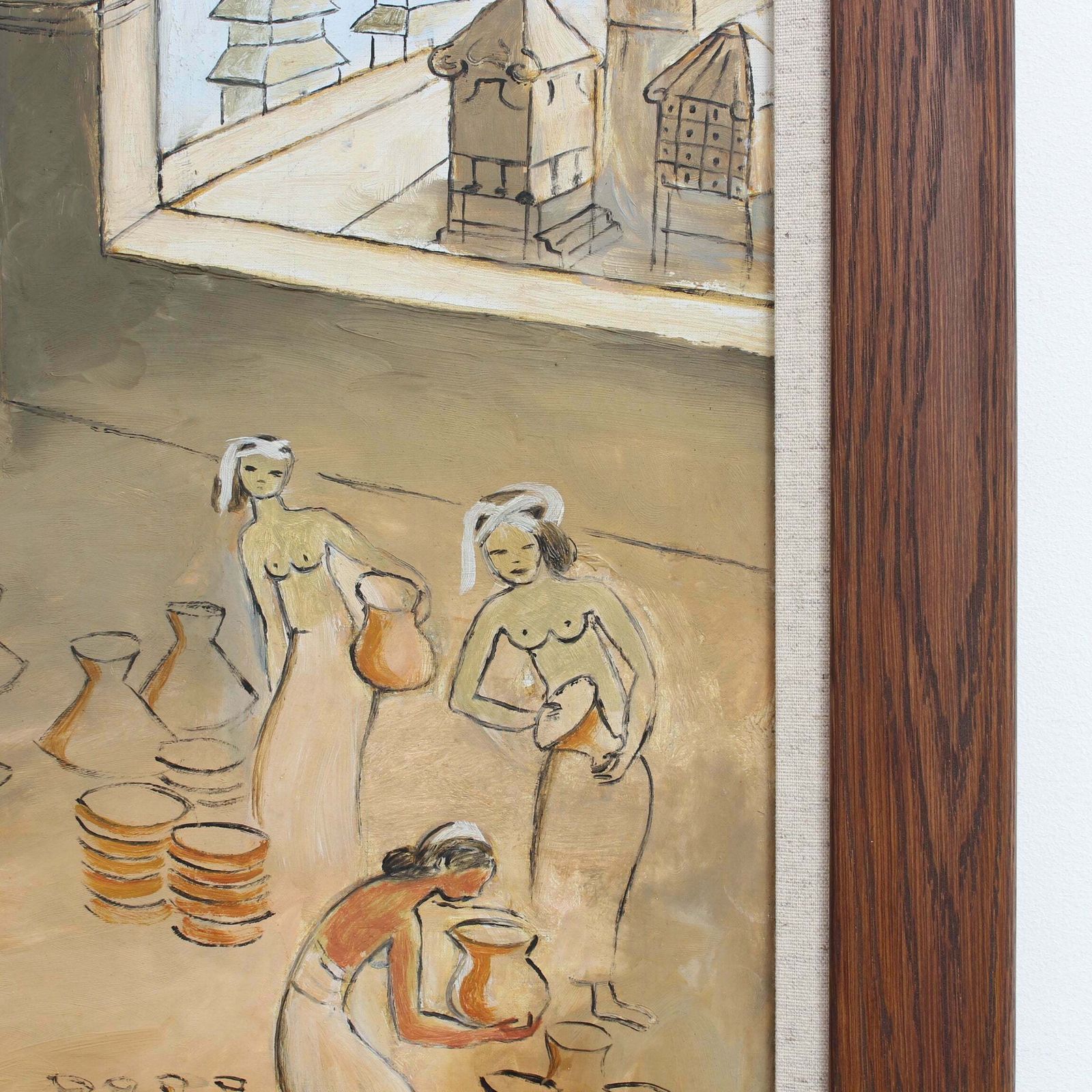 Balinese Pottery Market' By Régine Van Den Broek D'obrenan (1931) photo buy