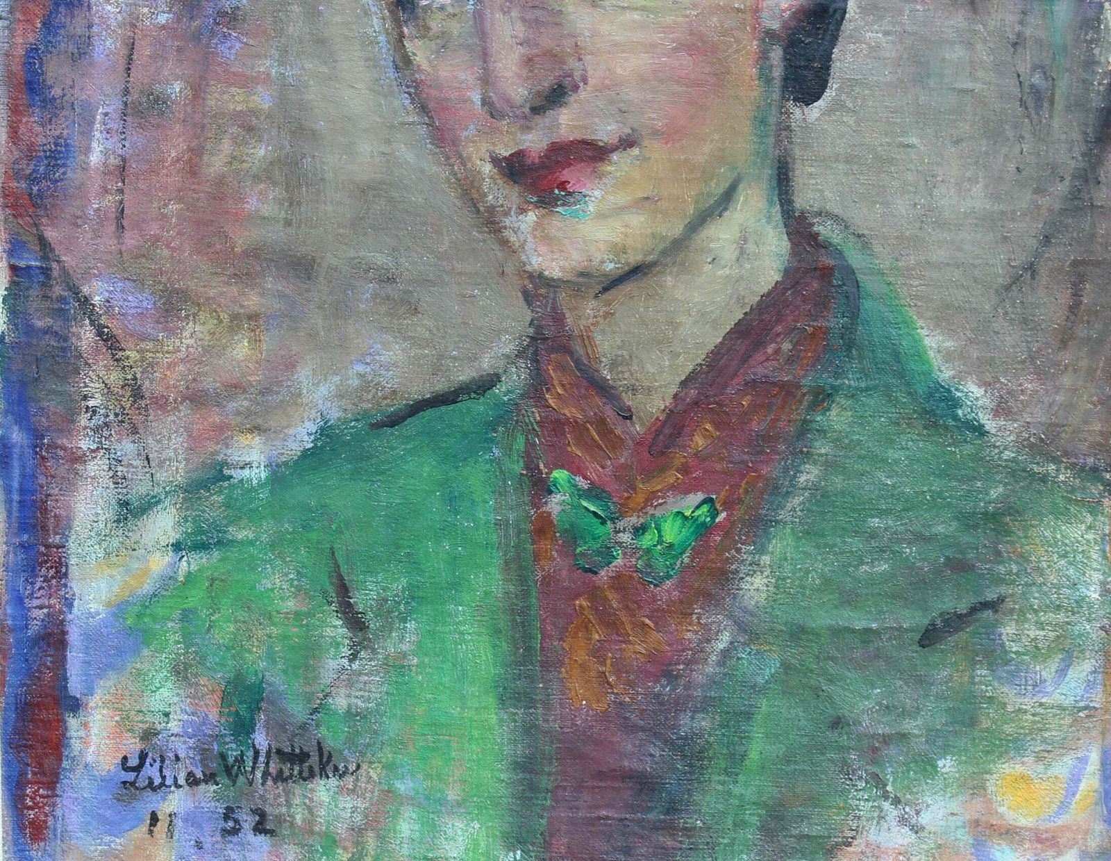 Self Portrait Of The Artist' By Lilian E. Whitteker (1952) photo buy