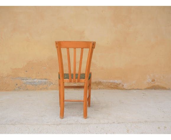 Cane Country Chair In Wood And Rattan photo 96.72