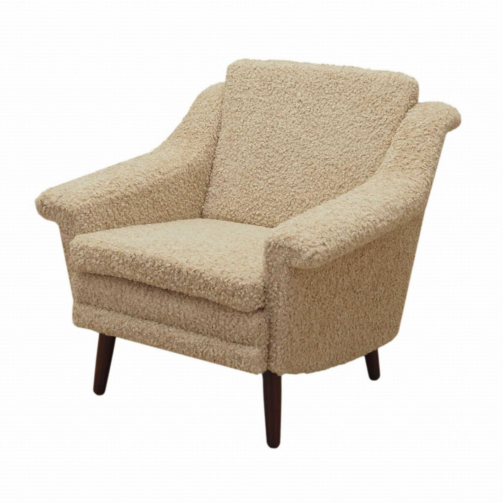 Beige Armchair, Danish Design, 1970s, Production: Denmark