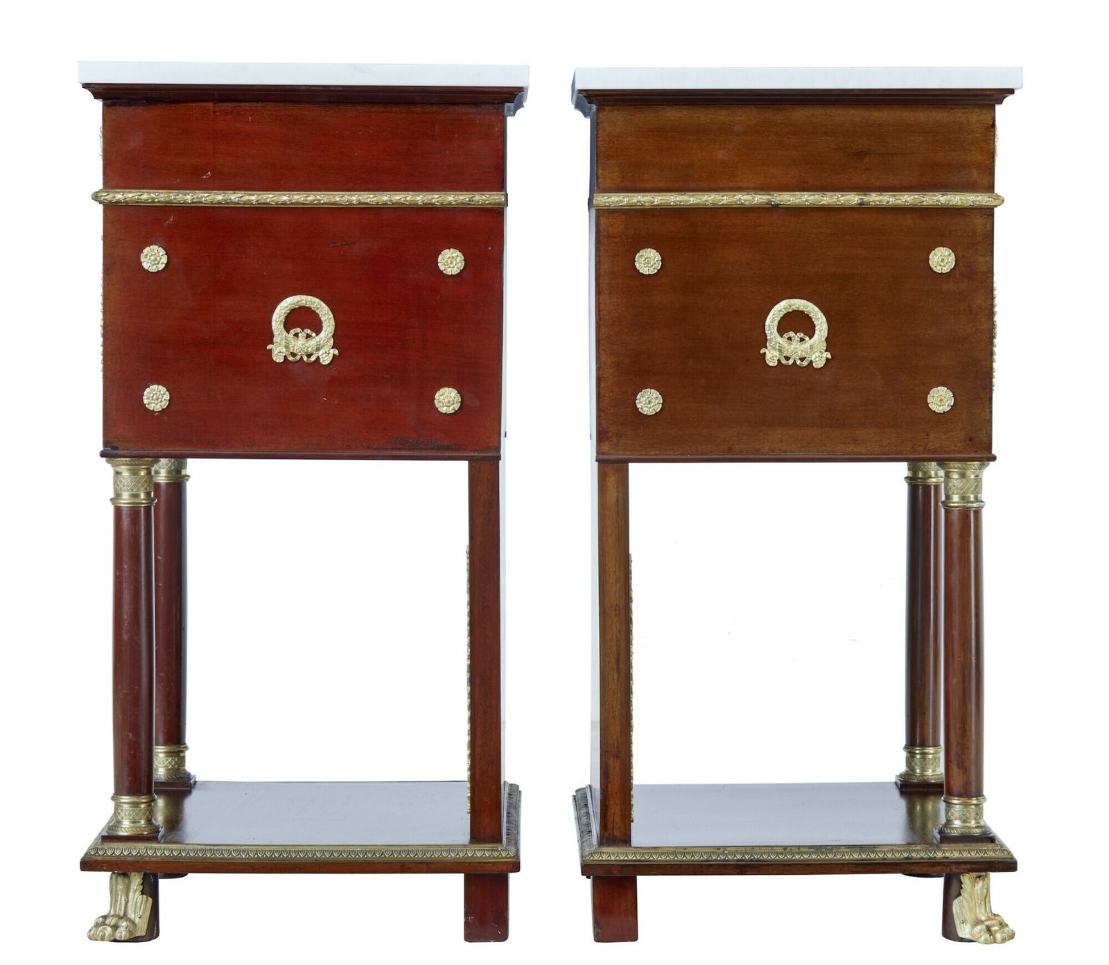Impressive 19th Century French Empire Revival 5 Piece Bedroom Suite photo furniture