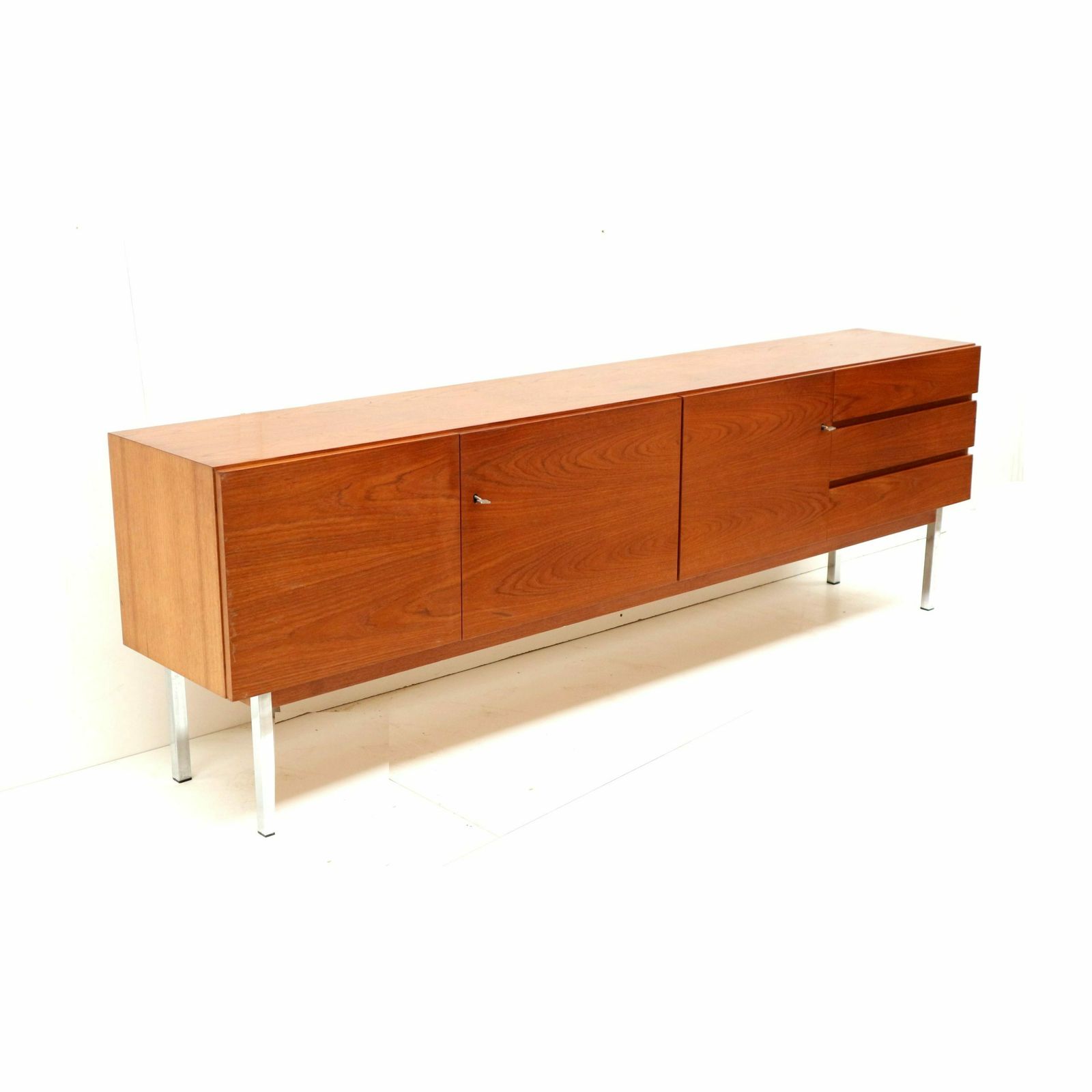 photo for sale Large Vintage Rosewood Sideboard Made In The 60s