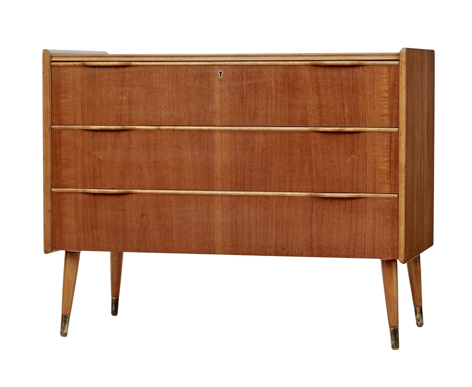 Mid 20th Century Danish Teak Chest Of Drawers By Henning Jorgensen