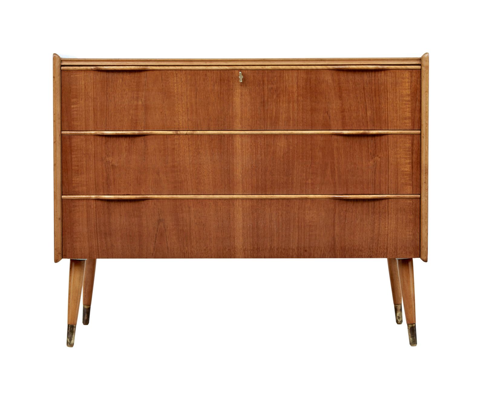 Mid 20th Century Danish Teak Chest Of Drawers By Henning Jorgensen photo vinterior