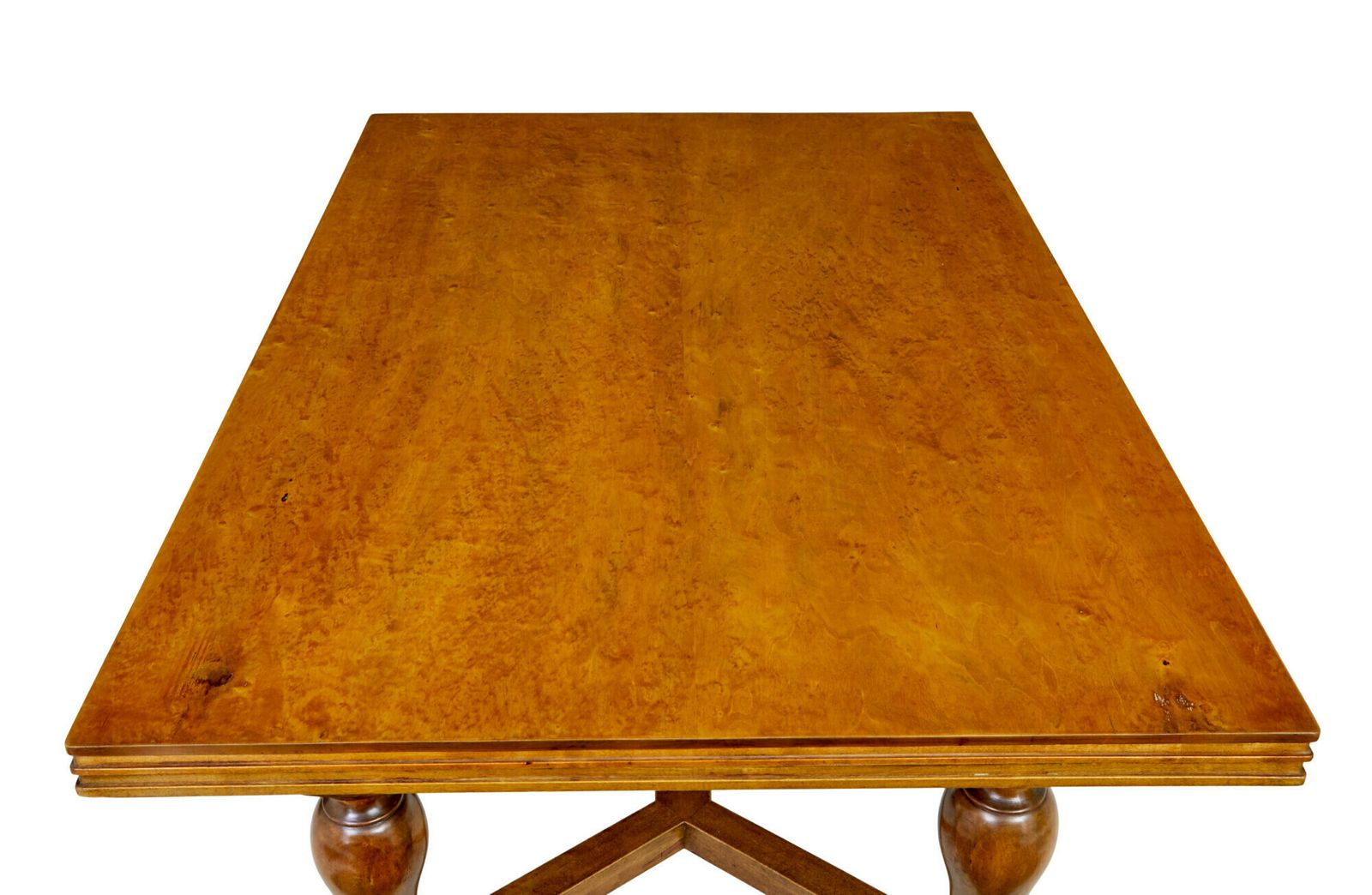 Early 20th Century Birch Extending Dining Table photo Furniture