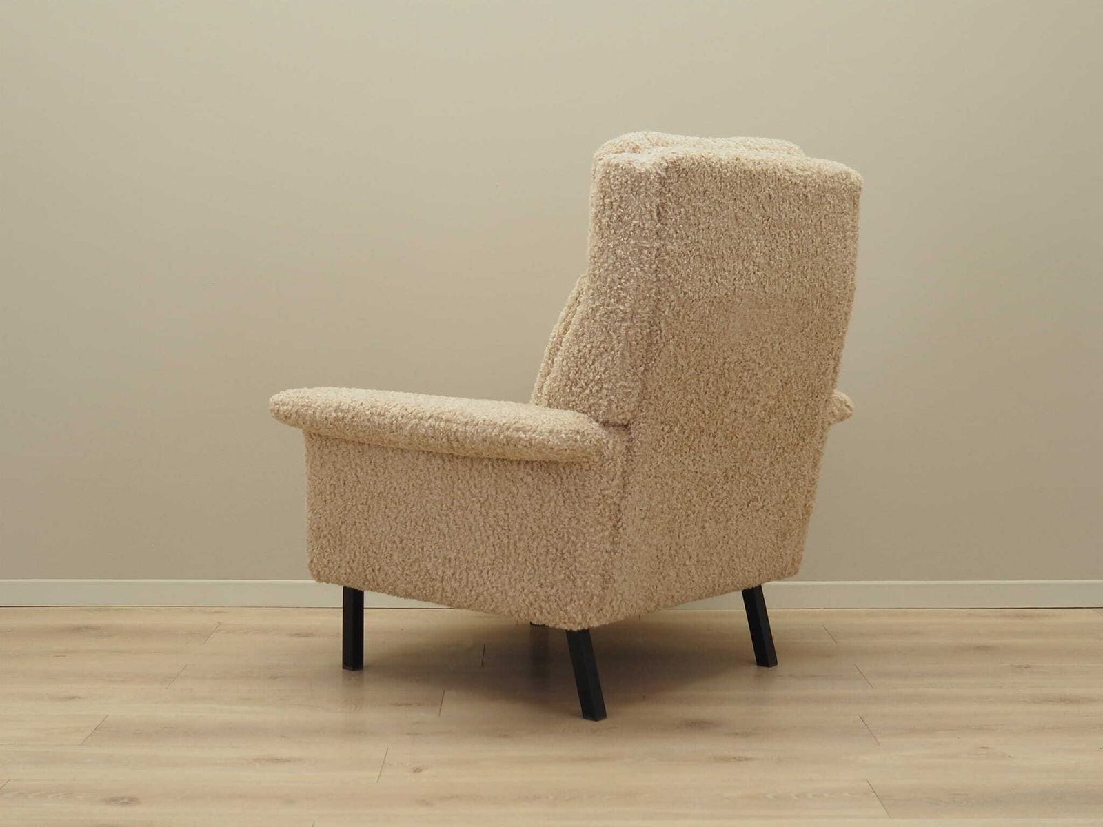 Beige Armchair, Danish Design, 1960s, Designer: Arne Vodder, Manufacturer: Fritz Hansen photo 3009.0
