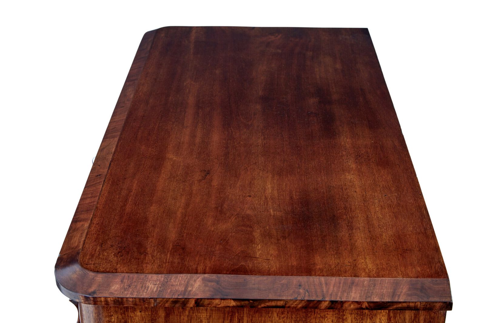 Danish Mid 19th Century Flame Mahogany Chest Of Drawers photo buy