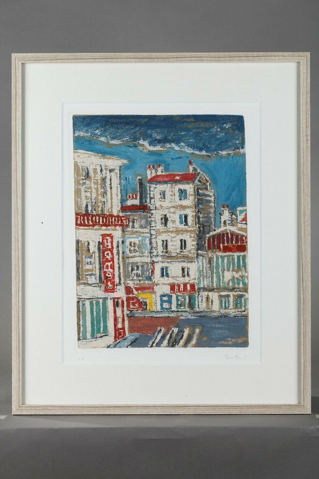 Four Paris Engravings By Orfeo Tamburi For The Paris 20+1 Series photo Art