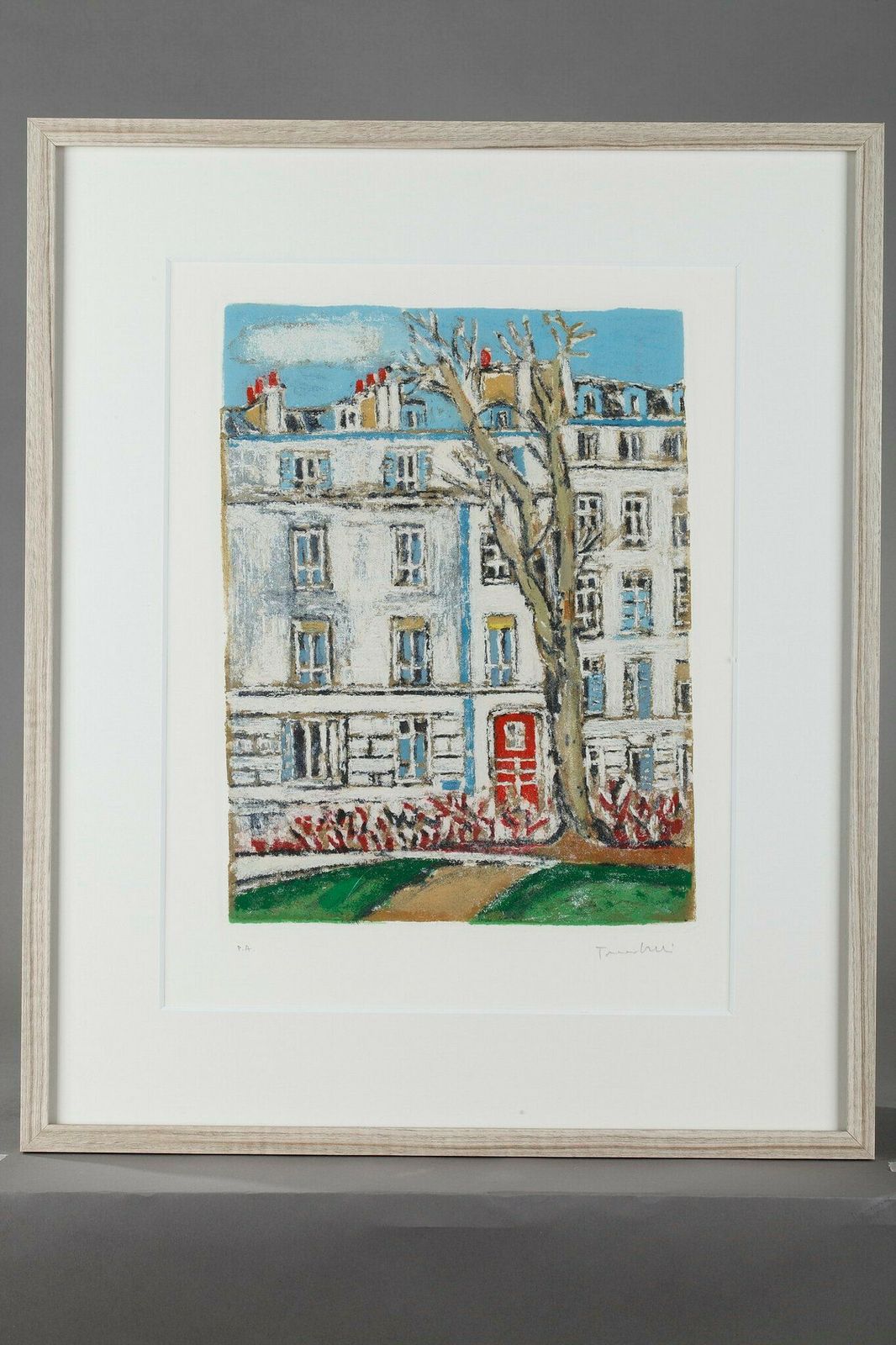 Set Of Four Framed Engravings Depicting The Arrondissements Of Paris photo Art