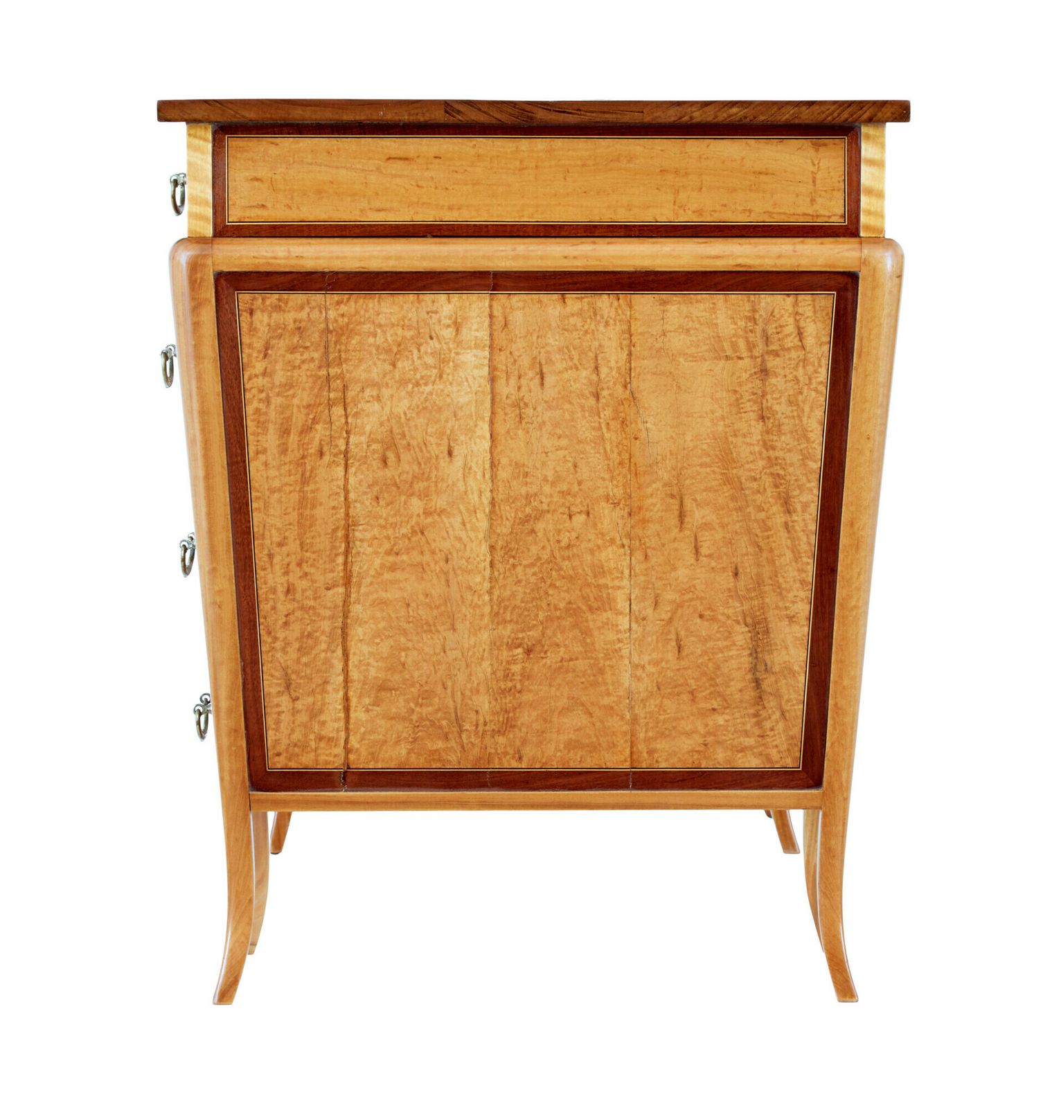 Early 20th Century Satinwood Sheraton Revival Desk photo buy