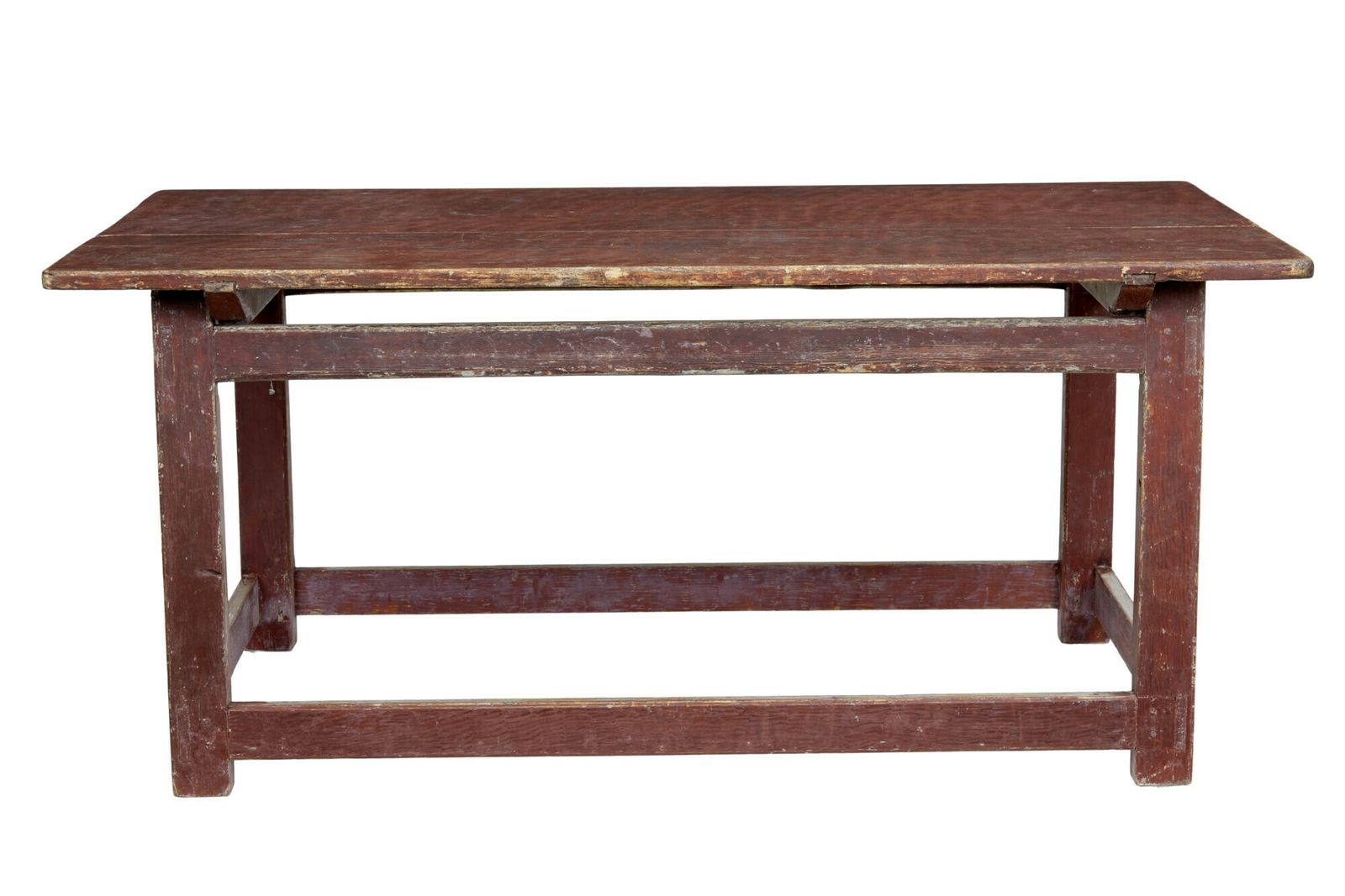 Large 19th Century Scandinavian Pine Painted Table photo buy