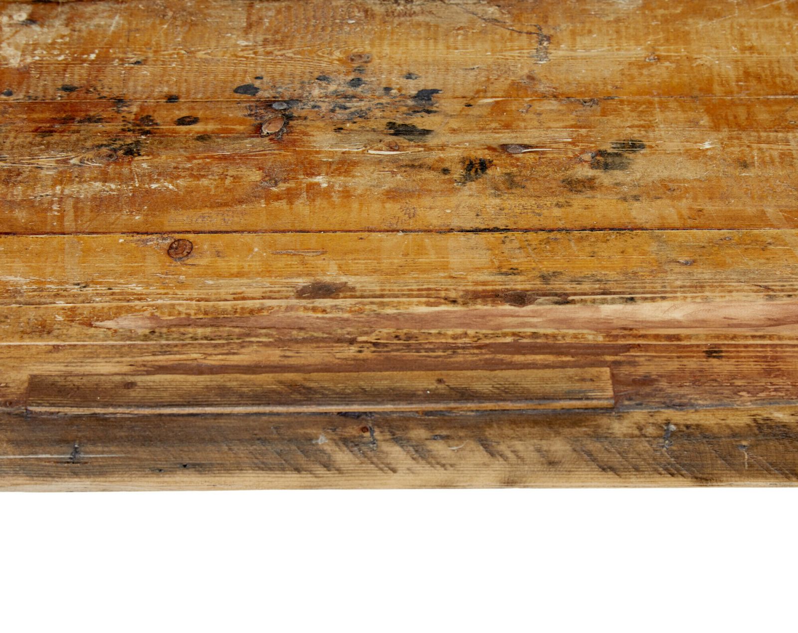 Large 19th Century Solid Pine Work Table photo Furniture