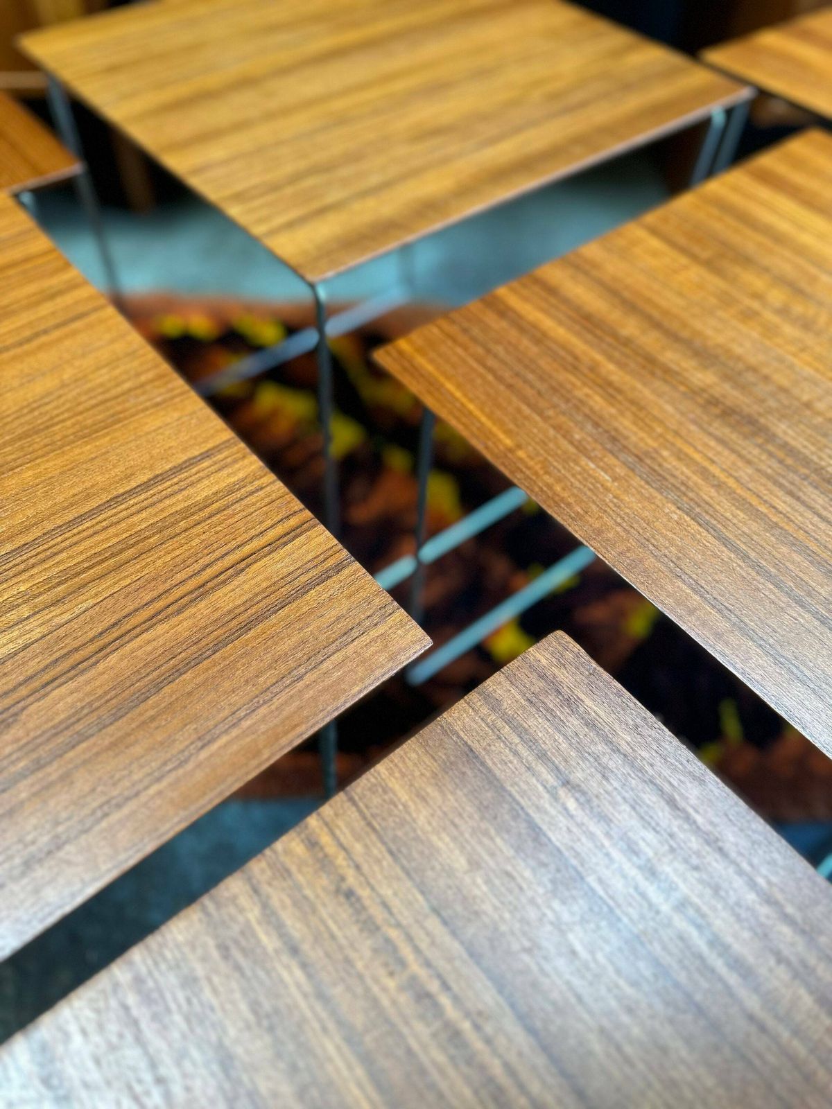 Poul Norreklit Magic Puzzle Nest Of Tables photo vinterior