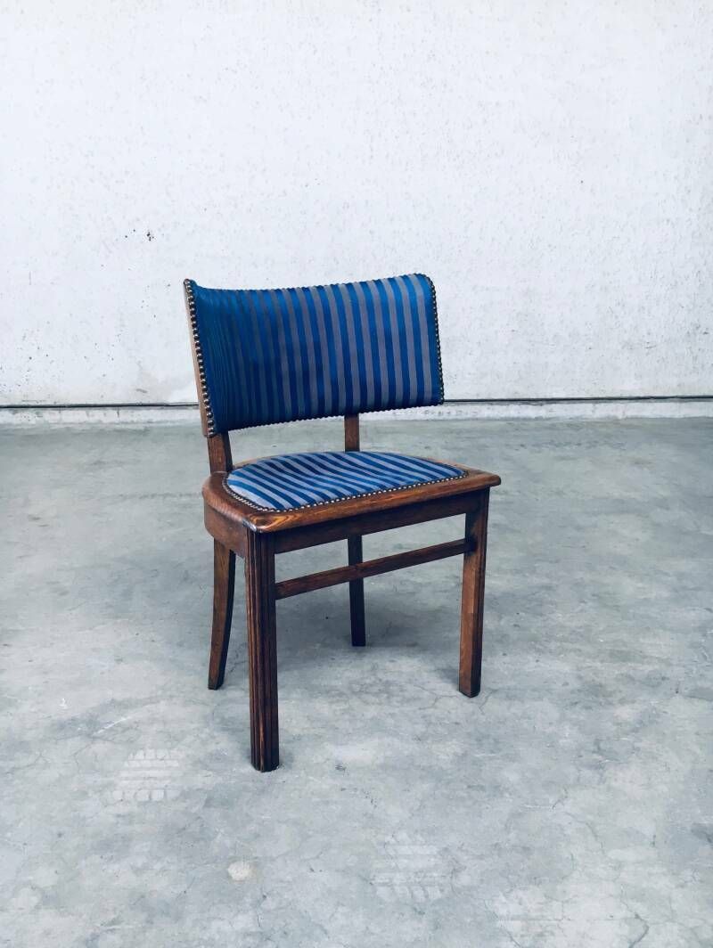 925.0 Art Deco Stoelen Met Gebogen Rugleuning, Set Van 2 – Frankrijk, Ca. Jaren 1930 photo