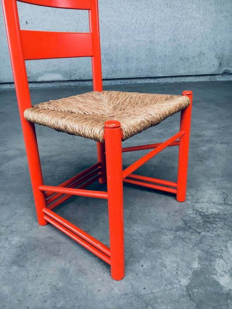 photo for sale Folk Art Rush Side Chair, Oostenrijk, Ca. Jaren 1970
