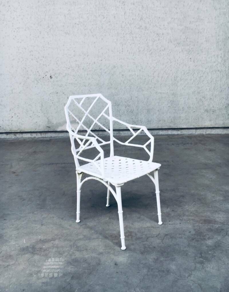 photo for sale "Calcutta" Faux Bamboo Outdoor Armchair Set By Hall Bradley For Brown Jordan, USA 1960's