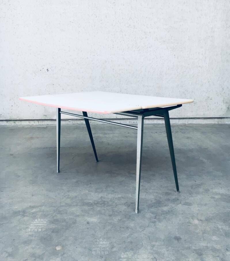 photo for sale Dutch Industrial Design Desk By Wim Rietveld For Ahrend De Cirkel, Netherlands 1960's