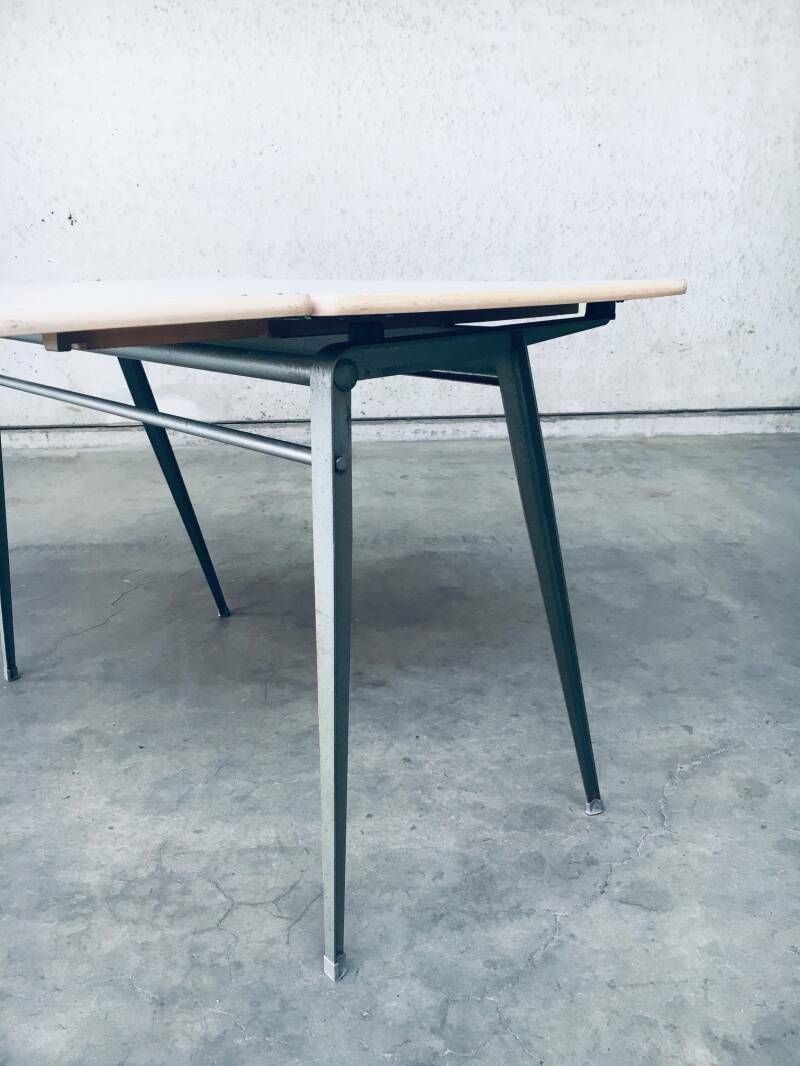 1400.0 Dutch Industrial Design Desk By Wim Rietveld For Ahrend De Cirkel, Netherlands 1960's photo