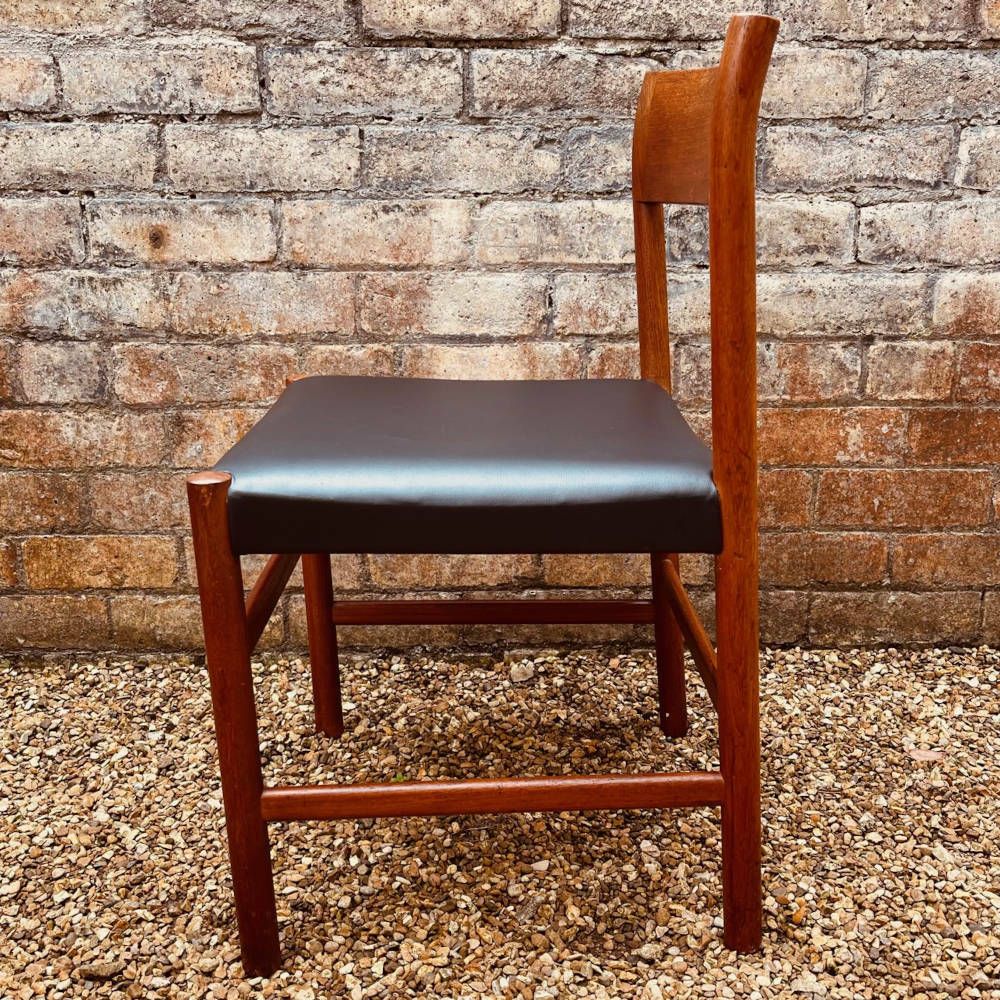 Rare Set Of Six 'Model 9' & Two 'Model 10' Dining Chairs By Arne Halvorsen For L. Jacobsen Møbelsnekkeri photo 3995.0