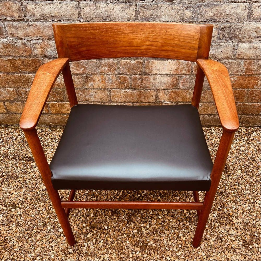 Rare Set Of Six 'Model 9' & Two 'Model 10' Dining Chairs By Arne Halvorsen For L. Jacobsen Møbelsnekkeri photo vinterior