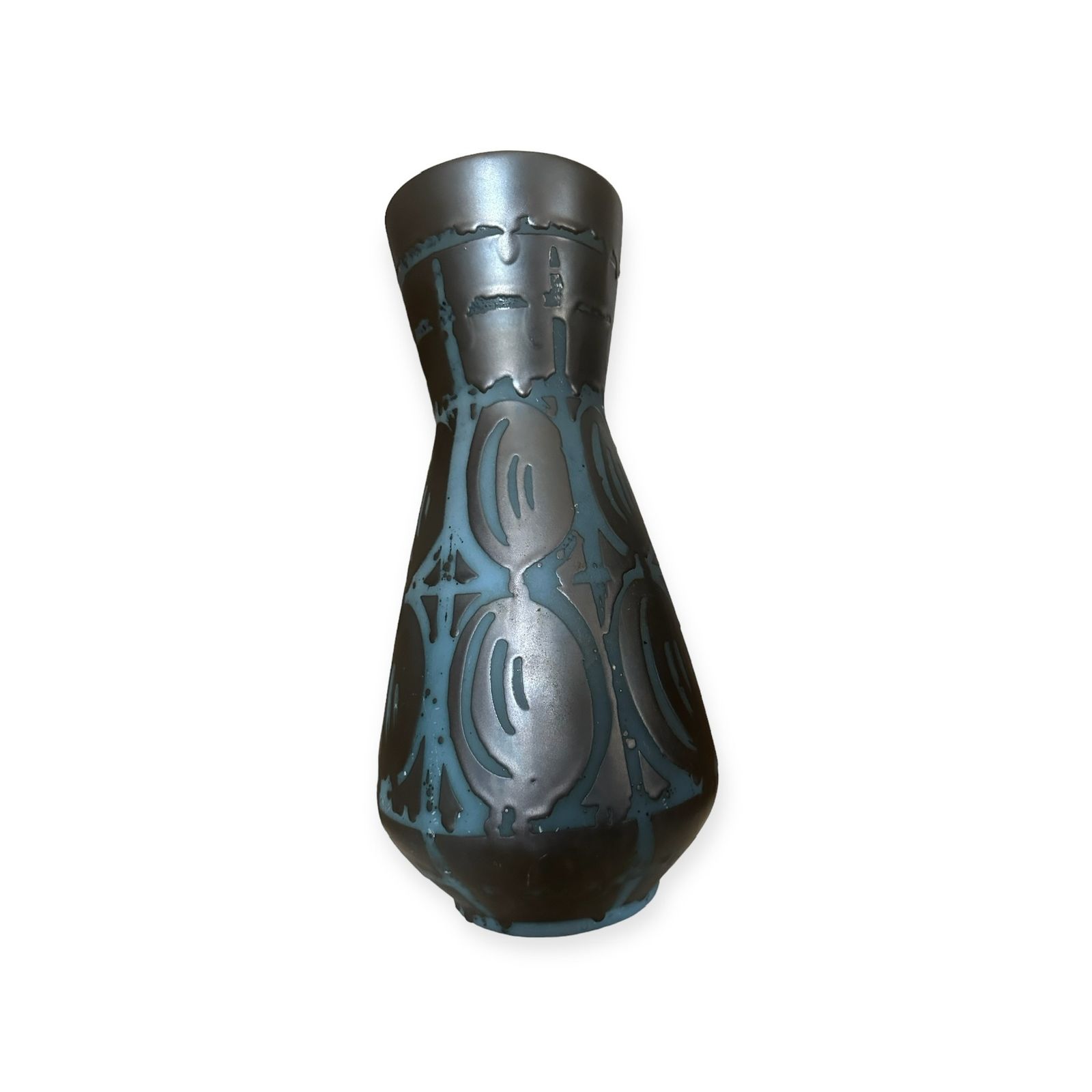 Carstens Tonnieshof, West German Pottery, ‘Ankara’ Floor Vase C.1960 photo vinterior