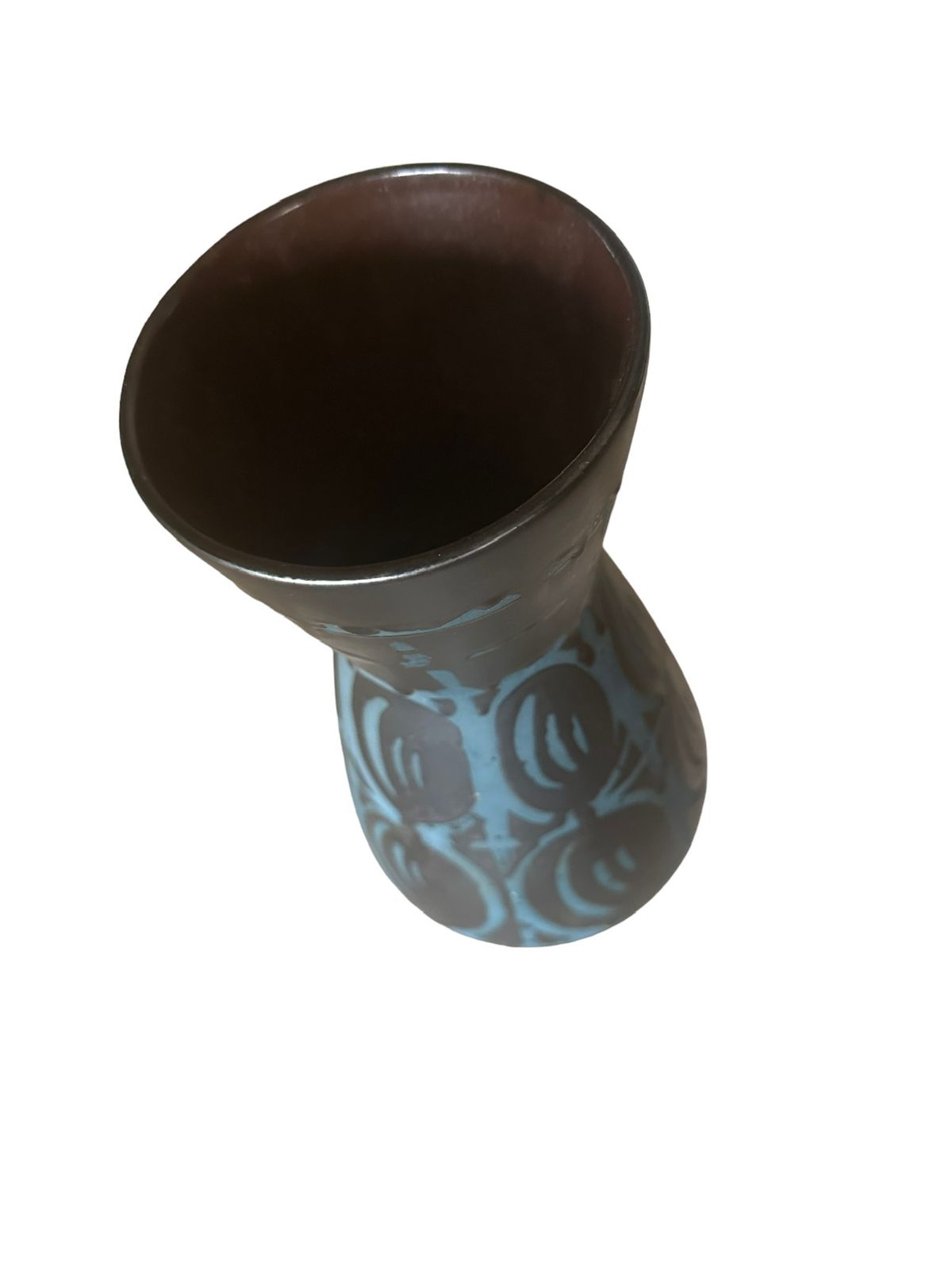 Carstens Tonnieshof, West German Pottery, ‘Ankara’ Floor Vase C.1960 photo vintage