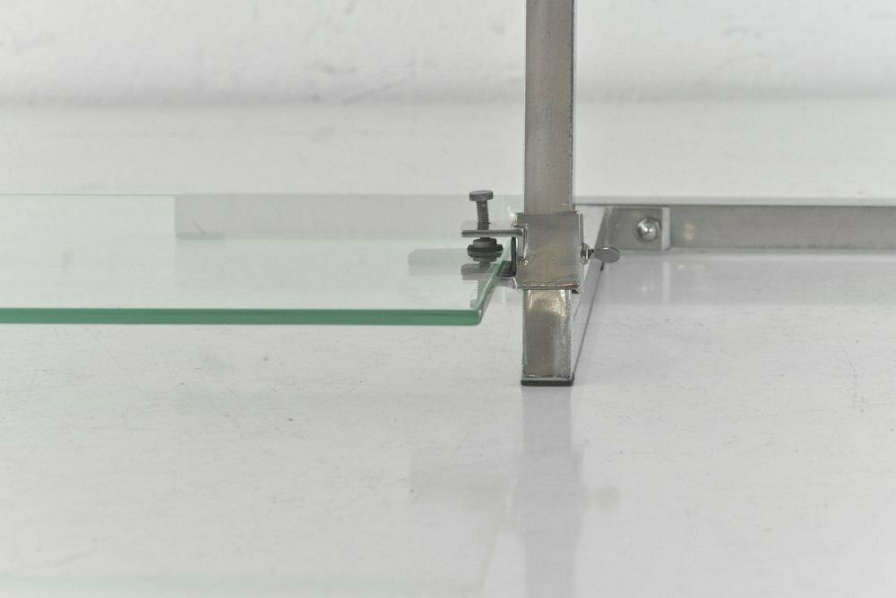 German Decoration Shelf In Steel Tube And Glass, 1930 photo furniture