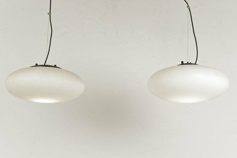 5631.0 Italian Pendant Lights From Stilnovo, 1950, Set Of 2 photo