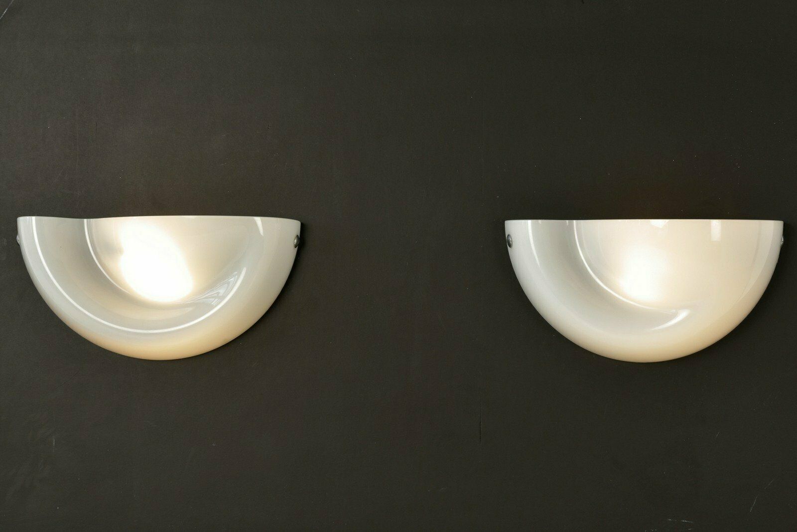 Italian Wall Lamps In Murano Glass From Vistosi, 1969, Set Of 2 photo vintage