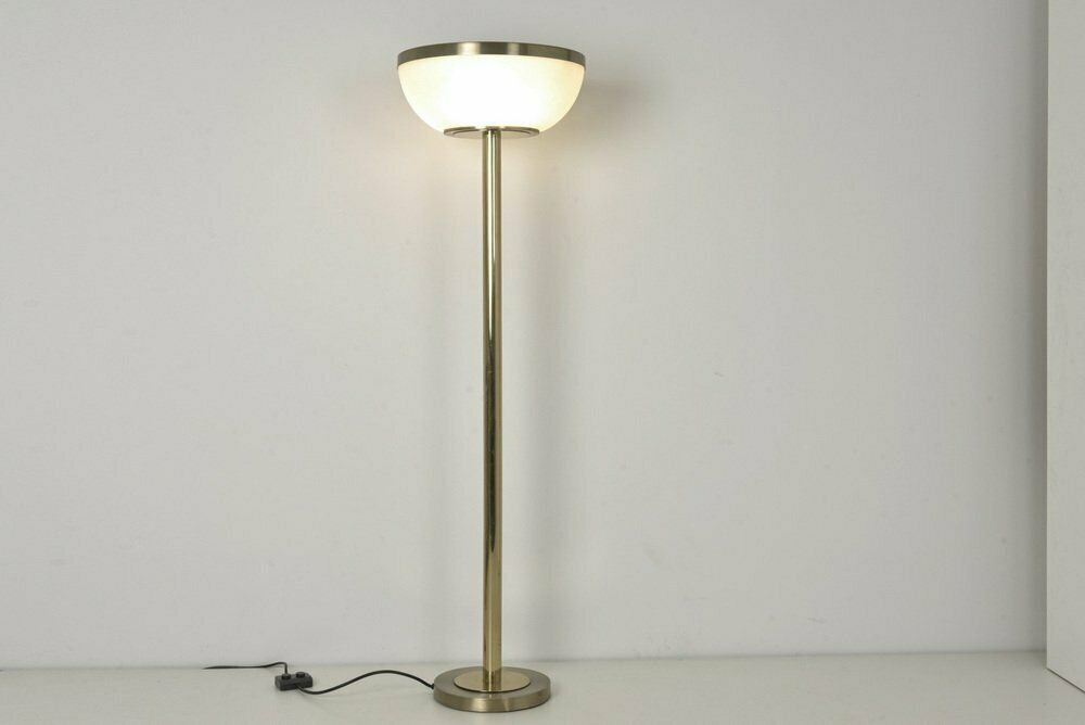 photo buy Large Italian Floor Lamp In Brass From Lumi, 1968