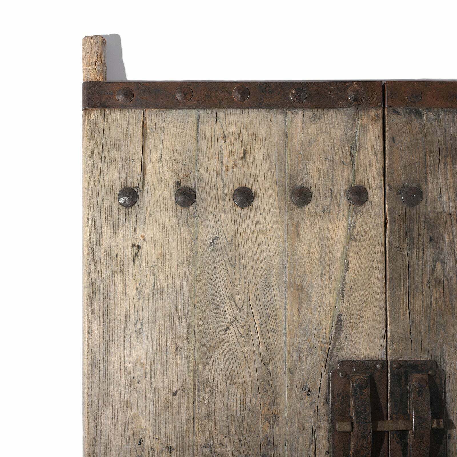Chinese Bleached Elm Doors From Shanxi, 19th Century photo furniture