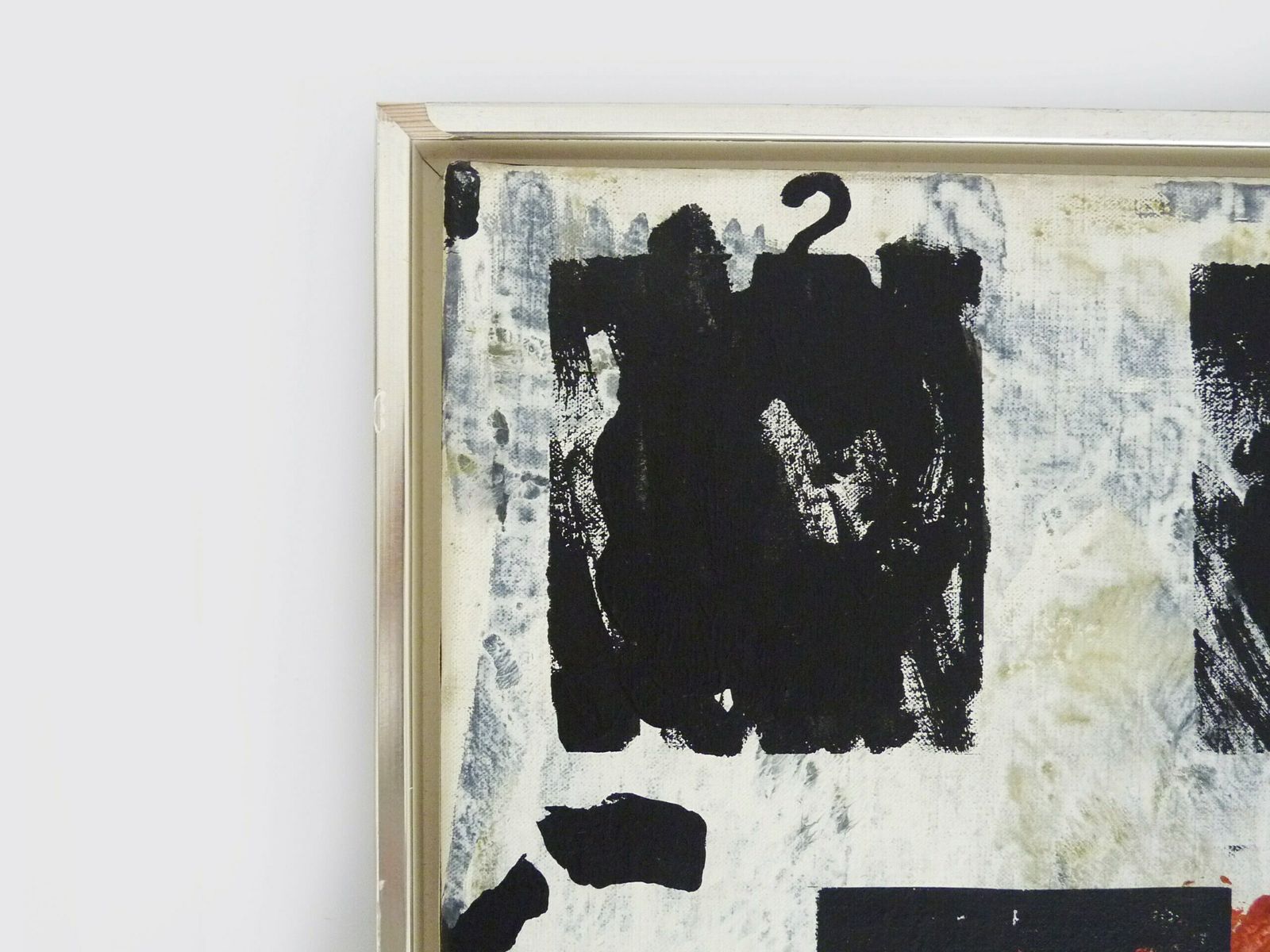 Huile sur toile Bent Karl Jacobsen (1934 2004). 1995 photo vinterior