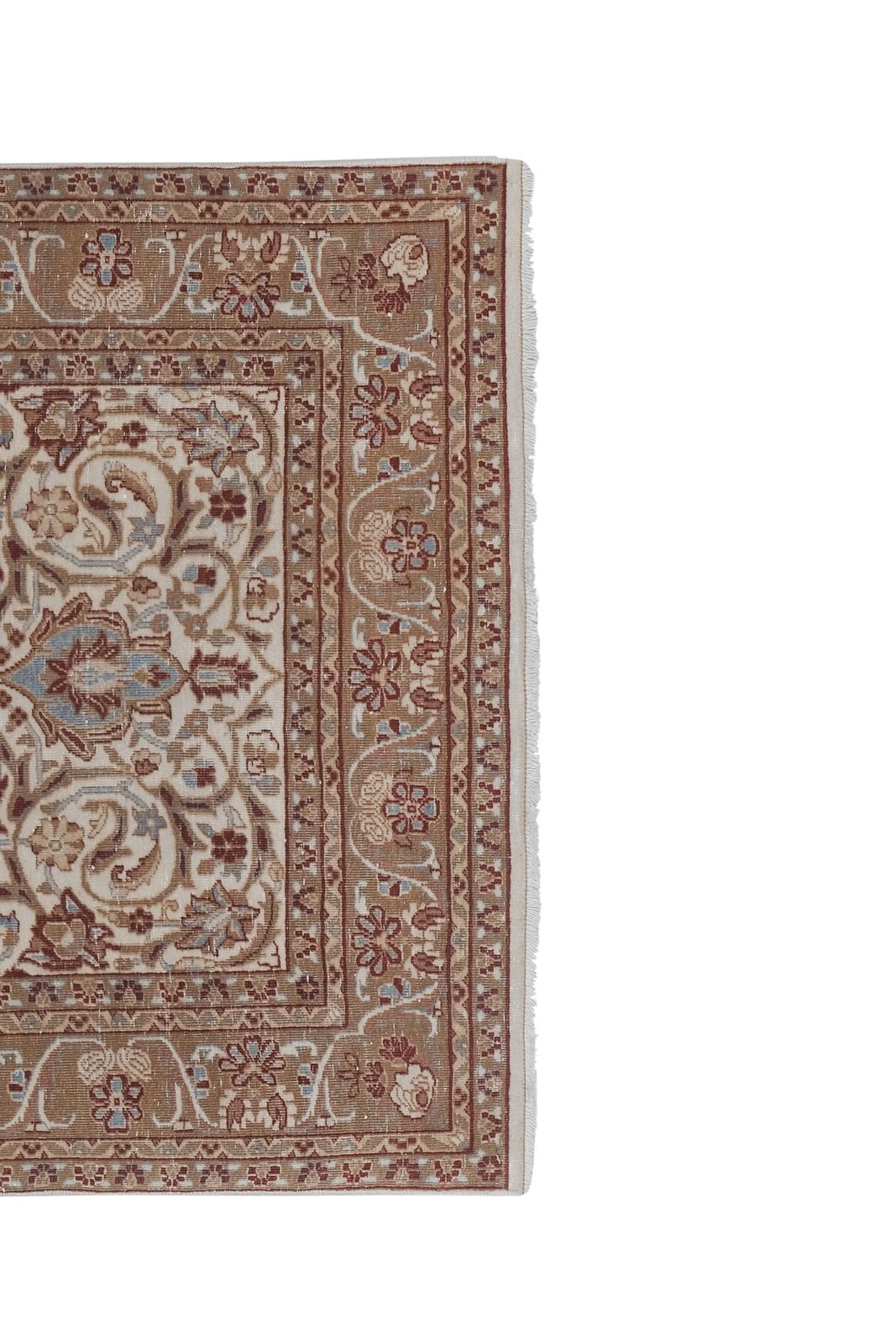 Mid Century Modern Anatolia Faded Colors Low Pile Rug With Medallion 2'10" X 5' photo furniture